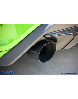 Posteriore silenziato con uscita diam. 100 RACING BLACK CERAMIC DX+SX – 2024 Ford FOCUS MK4 (Cod. 
