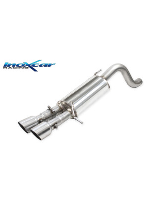 Posteriore con uscita 2 x diam. 90 RACING – 2021 204CV Hyundai i20 (Cod. I-HYI20.01.RA)