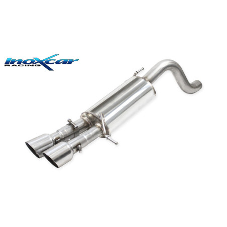 Posteriore con uscita 2 x diam. 90 RACING – 2021 204CV Hyundai i20 (Cod. I-HYI20.01.RA)