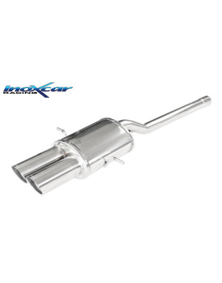 Posteriore CENTRALE con uscita 2 x diam. 90 RACING MINI COOPER S 1.6 – 2010 184CV (R56) (Cod. I-MI
