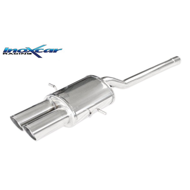 Posteriore CENTRALE con uscita 2 x diam. 90 RACING MINI COOPER S 1.6 – 2010 184CV (R56) (Cod. I-MI