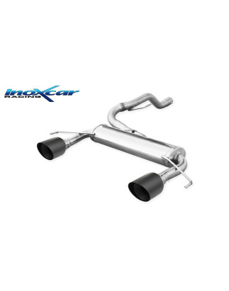 Posteriore con uscita diam. 100 RACING BLACK CERAMIC DX+SX OPEL CORSA E OPC 1.6I TURBO – 2015 207C