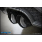 Posteriore con uscita 2 x diam. 80 RACING BLACK CERAMIC AUDI A3 – 2017 S3 RS3 (type 8V) SB (Cod. I