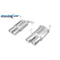 Posteriore con uscita 2 x diam. 100 X-RACE DX+SX SUBARU IMPREZA 4WD 2.5T WRX STI 10MY – 2010 300CV