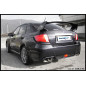 Posteriore con uscita 2 x diam. 100 X-RACE DX+SX SUBARU IMPREZA 4WD 2.5T WRX STI 10MY – 2010 300CV