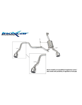 Posteriore con uscita diam. 102 DX+SX SUZUKI SWIFT SPORT 1.4 – 2018 140CV (Cod. I-SUSW.04.102)