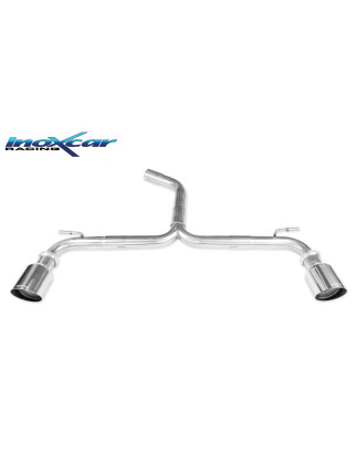 Terminale DUPLEX senza silenziatore con uscita diam. 102 RACING – 2013 184CV Volkswagen GOLF 7 (Co