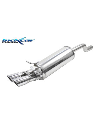 Posteriore silenziato con uscita 2 x diam. 70 X-RACE e Valvola motorino oemMontag – 2018 150CV Aud