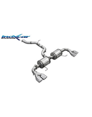 Posteriore con uscita 2x diam. 80 X-RACE DX+SX e Valvolarie AUDI S1 – 2014 231CV A1 (type 8X) (Cod