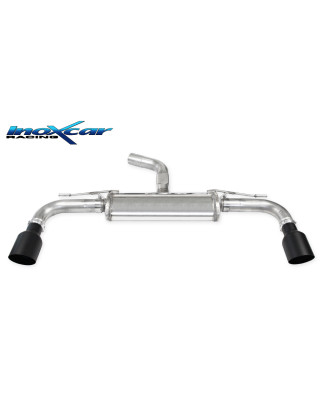 Posteriore silenziato con uscita diam. 100 BLACK CERAMIC DX+SX VOLKSWAGEN GOLF 8 2.0 GTI – 2020 24
