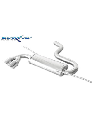 Posteriore con uscita 2 x diam. 80 X-RACE VOLKSWAGEN SCIROCCO 1.4 TSI – 2008 160CV (Cod. I-WSCI.02