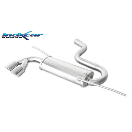 Posteriore con uscita 2 x diam. 80 X-RACE VOLKSWAGEN SCIROCCO 1.4 TSI – 2008 160CV (Cod. I-WSCI.02