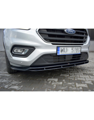 SPLITTER ANTERIORE V.1 Ford Transit Custom Mk1 Facelift / Tourneo Custom Mk1 Facelift (Cod. M-FO-TRC