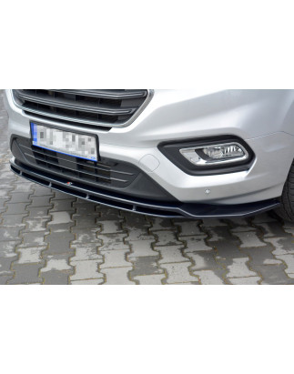 SPLITTER ANTERIORE V.1 Ford Transit Custom Mk1 Facelift / Tourneo Custom Mk1 Facelift (Cod. M-FO-TRC