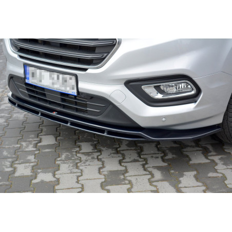 SPLITTER ANTERIORE V.1 Ford Transit Custom Mk1 Facelift / Tourneo Custom Mk1 Facelift (Cod. M-FO-TRC