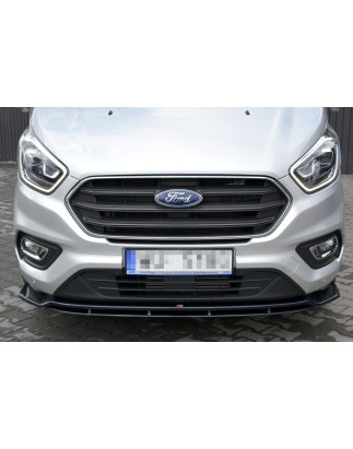 SPLITTER ANTERIORE V.1 Ford Transit Custom Mk1 Facelift / Tourneo Custom Mk1 Facelift (Cod. M-FO-TRC