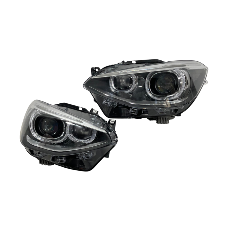 Fari Anteriori BMW F20 / F21 2012-2014 Nero (Cod. E-FAB0164)