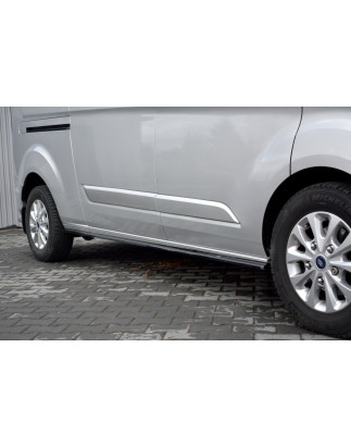 Diffusori minigonne Ford Transit Custom Mk1 FL (Cod. M-FO-TRC-1F-SD1A+BG)