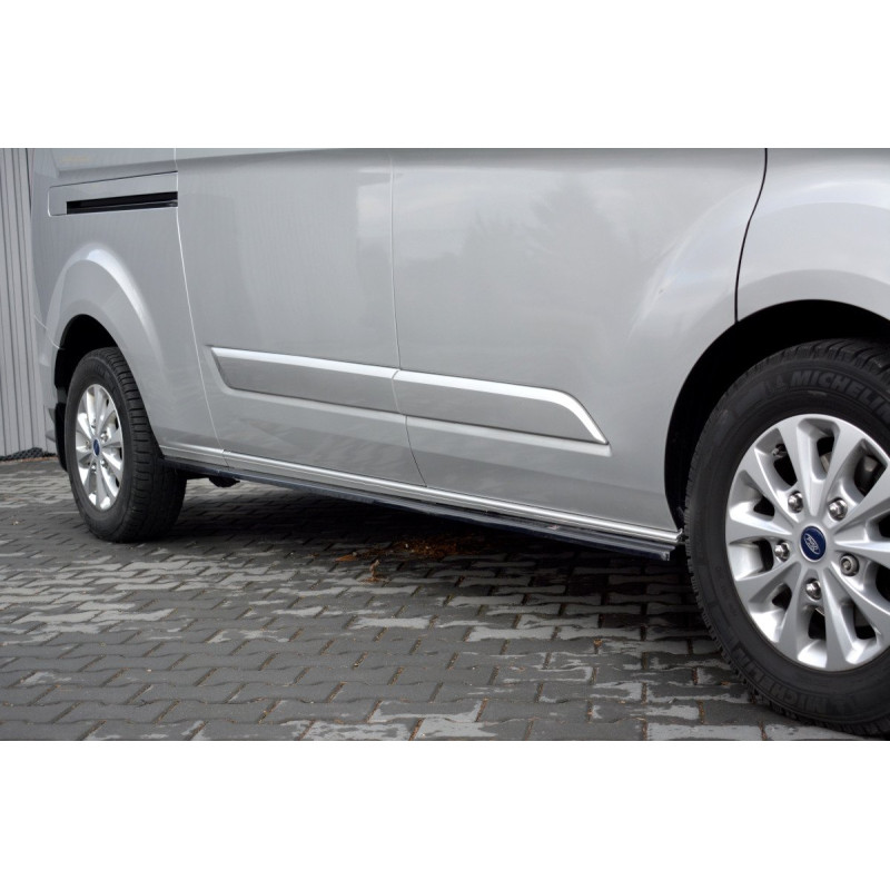 Diffusori minigonne Ford Transit Custom Mk1 FL (Cod. M-FO-TRC-1F-SD1A+BG)