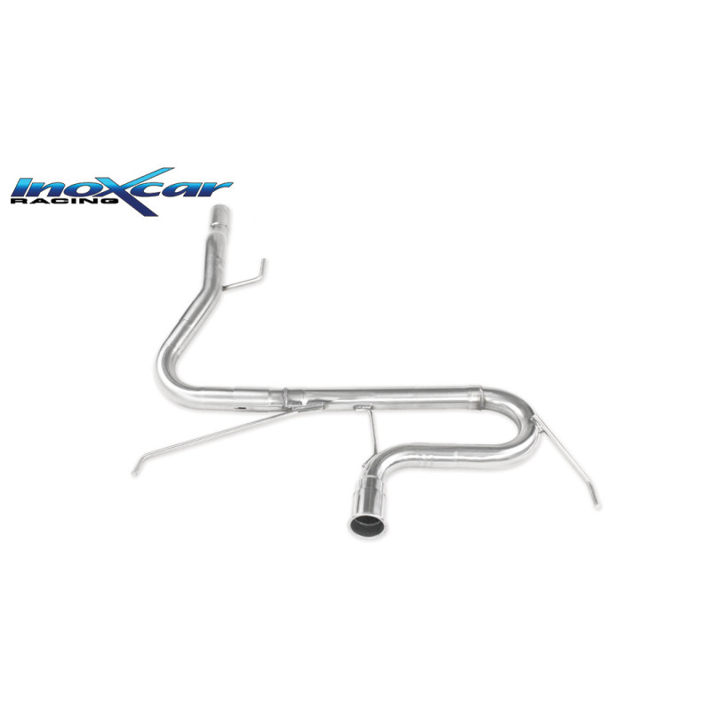Posteriore senza silenziatore OPEL CORSA D 1.6 16V TURBO OPC – 2007 192CV (Cod. I-OPCO.22)