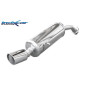 Posteriore con uscita singola diam. 100 X-RACE PEUGEOT 208 GTI 1.6 16V TURBO – 2013 200CV (Cod. I-