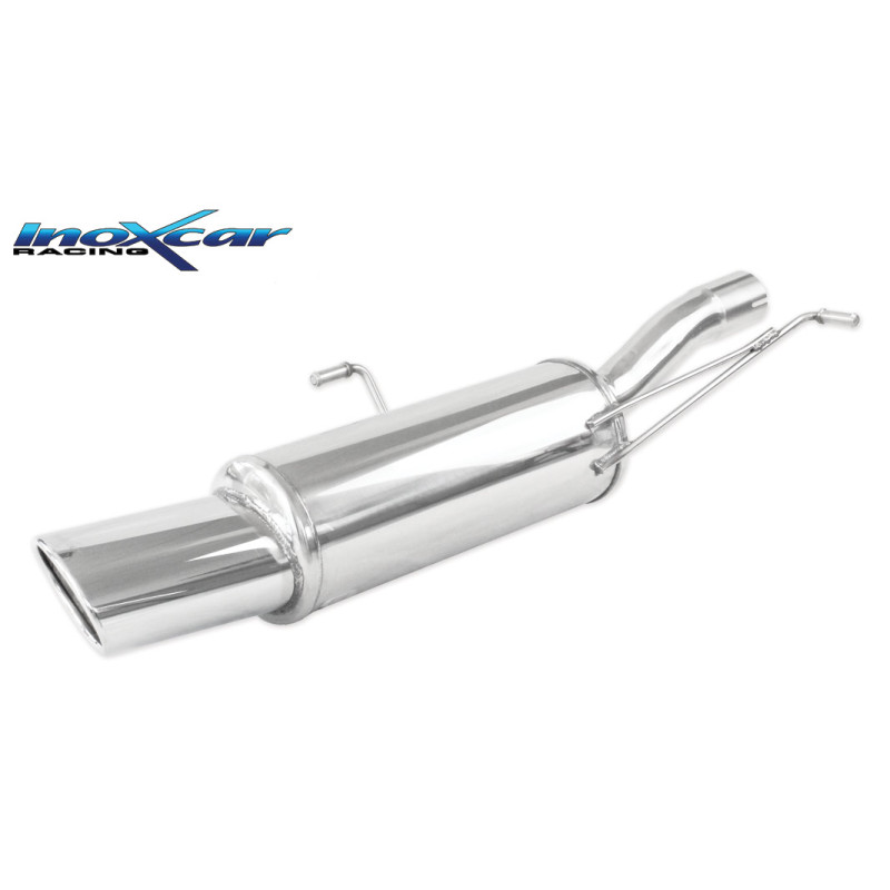 Posteriore con uscita singola ovale 150x105 OBLIQUO PEUGEOT RCZ 1.6 THP – 2010 200CV (Cod. I-PERCZ