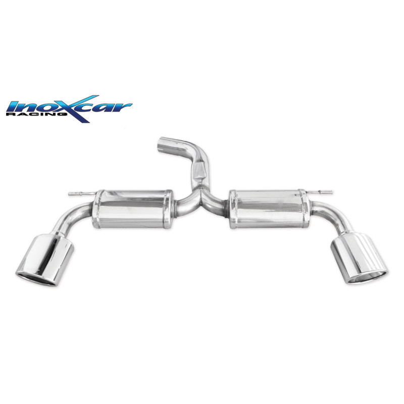 Posteriore con uscita ovale 150x105 OBLIQUO DX SX SEAT LEON – 2014 280CV (type 5F) (Cod. I-SELE.19