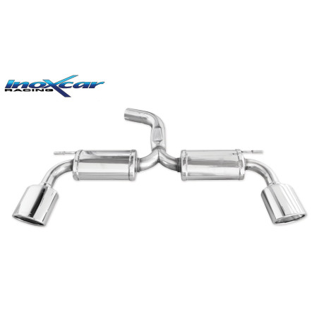 Posteriore con uscita ovale 150x105 OBLIQUO DX SX SEAT LEON – 2014 280CV (type 5F) (Cod. I-SELE.19