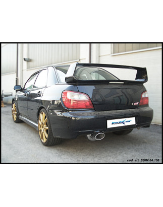 Posteriore con uscita diam. 102 SUBARU IMPREZA 4WD 2.0 STI TURBO – 2002 265CV (Cod. I-SUIM.06.102)