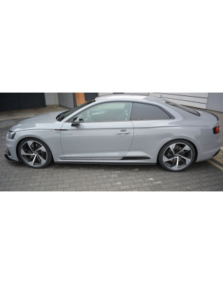 Diffusori minigonne racing Audi RS5 F5 Coupe  (Cod. M-AU-RS5-2-CNC-SD1A)