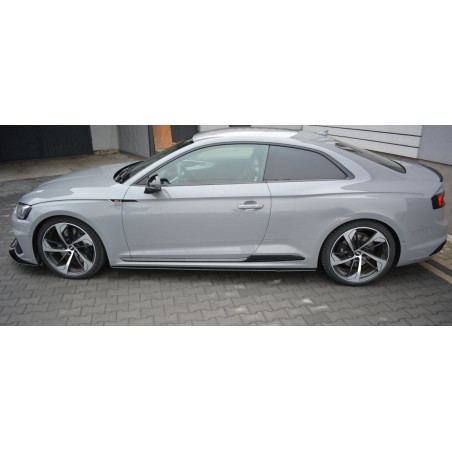 Diffusori minigonne racing Audi RS5 F5 Coupe  (Cod. M-AU-RS5-2-CNC-SD1A)