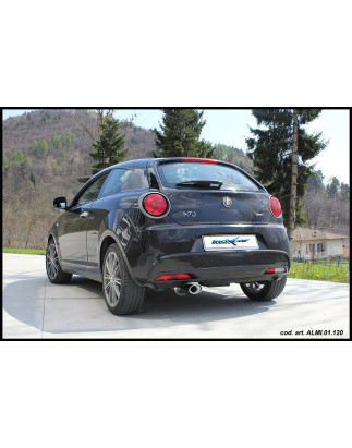 Posteriore DUPLEX con uscita diam. 102 MITO 1.4 TB – 2008 155CV Alfa Romeo (Cod. I-TWAL.08.102)