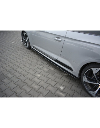 Diffusori minigonne racing Audi RS5 F5 Coupe  (Cod. M-AU-RS5-2-CNC-SD1A)