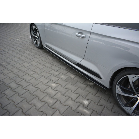 Diffusori minigonne racing Audi RS5 F5 Coupe  (Cod. M-AU-RS5-2-CNC-SD1A)