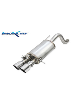 Terminale silenziato con uscita 2 x diam. 90 RACING e Valvola motorino oem – 2021 204CV Hyundai i2