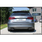 Posteriore con uscita 2 x diam. 80 RACING DX SX e Valvolarie AUDI A3 – 2013 300CV S3 RS3 (type 8V)