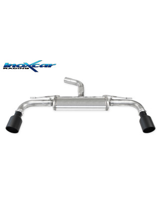 Posteriore silenziato con uscita diam. 100 X-RACE BLACK MATT DX SX VOLKSWAGEN GOLF 8 2.0 GTI – 202