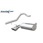 Tubo centrale diretto e Posteriore con uscita 2 x diam. 76 RACING – 70 AUDI A3 2006 265CV S3 RS3 (