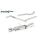 Tubo centrale diretto e Posteriore con uscita central 2 x diam. 76 RACING – 63 2010 200CV Peugeot 