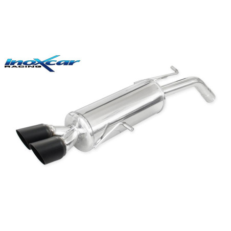 Posteriore con uscita 2 x diam. 80 RACING BLACK CERAMIC PEUGEOT 207 1.6 16V GTI – 2007 175CV (Cod.