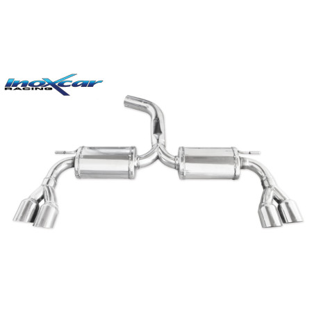 Posteriore con uscita 2 x diam. 80 RACING DX SX SEAT LEON – 2014 280CV (type 5F) (Cod. I-SELE.19.R