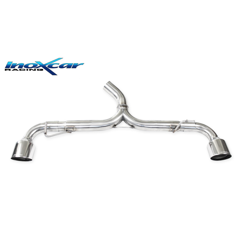 Posteriore senza silenziatore con uscita diam. 100 RACING DX SX – 2020 261CV Toyota YARIS (Cod. I-