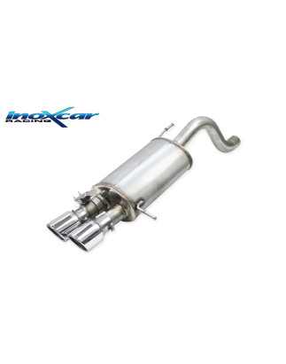 Terminale silenziato con uscita 2 x diam. 90 X-RACE e Valvola motorino oem – 2021 204CV Hyundai i2