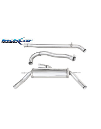 Tubo centrale diretto e Posteriore con uscita diam. 50 DX SX – 70 RENAULT CLIO 4 RS 200 EDC 1.6 TU