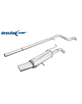 Tubo centrale diretto e Posteriore con uscita diam. 100 RACING – 55 PEUGEOT 207 1.6 16V GTI 2007 1