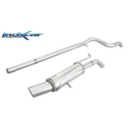 Tubo centrale diretto e Posteriore con uscita diam. 100 RACING – 55 PEUGEOT 207 1.6 16V GTI 2007 1