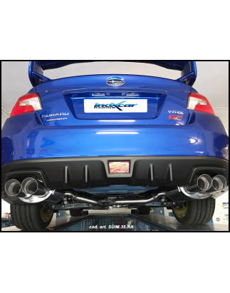 Tubo centrale silenziato – Diam. 70 SUBARU IMPREZA STI 2018-- 2018 (Cod. I-ITSU.37S)