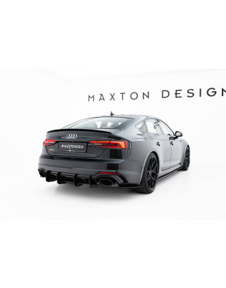 DIFFUSORE POSTERIORE V.2 Audi RS5  Coupe / Sportback F5 (Cod. M-AU-RS5-2-CNC-RS2A)