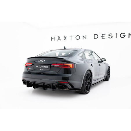 DIFFUSORE POSTERIORE V.2 Audi RS5  Coupe / Sportback F5 (Cod. M-AU-RS5-2-CNC-RS2A)