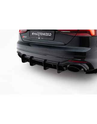 DIFFUSORE POSTERIORE V.2 Audi RS5  Coupe / Sportback F5 (Cod. M-AU-RS5-2-CNC-RS2A)